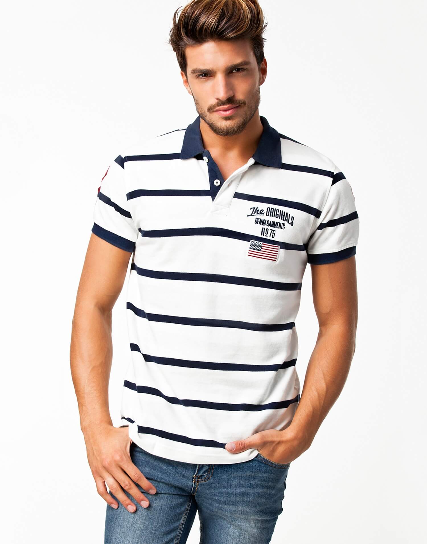 تی شرت مردانه Jack & Jones مدل Lawrance Polo